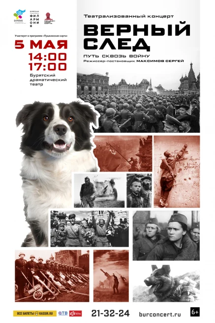 Театрализованный концерт «В память: Верный след. Путь сквозь войну»